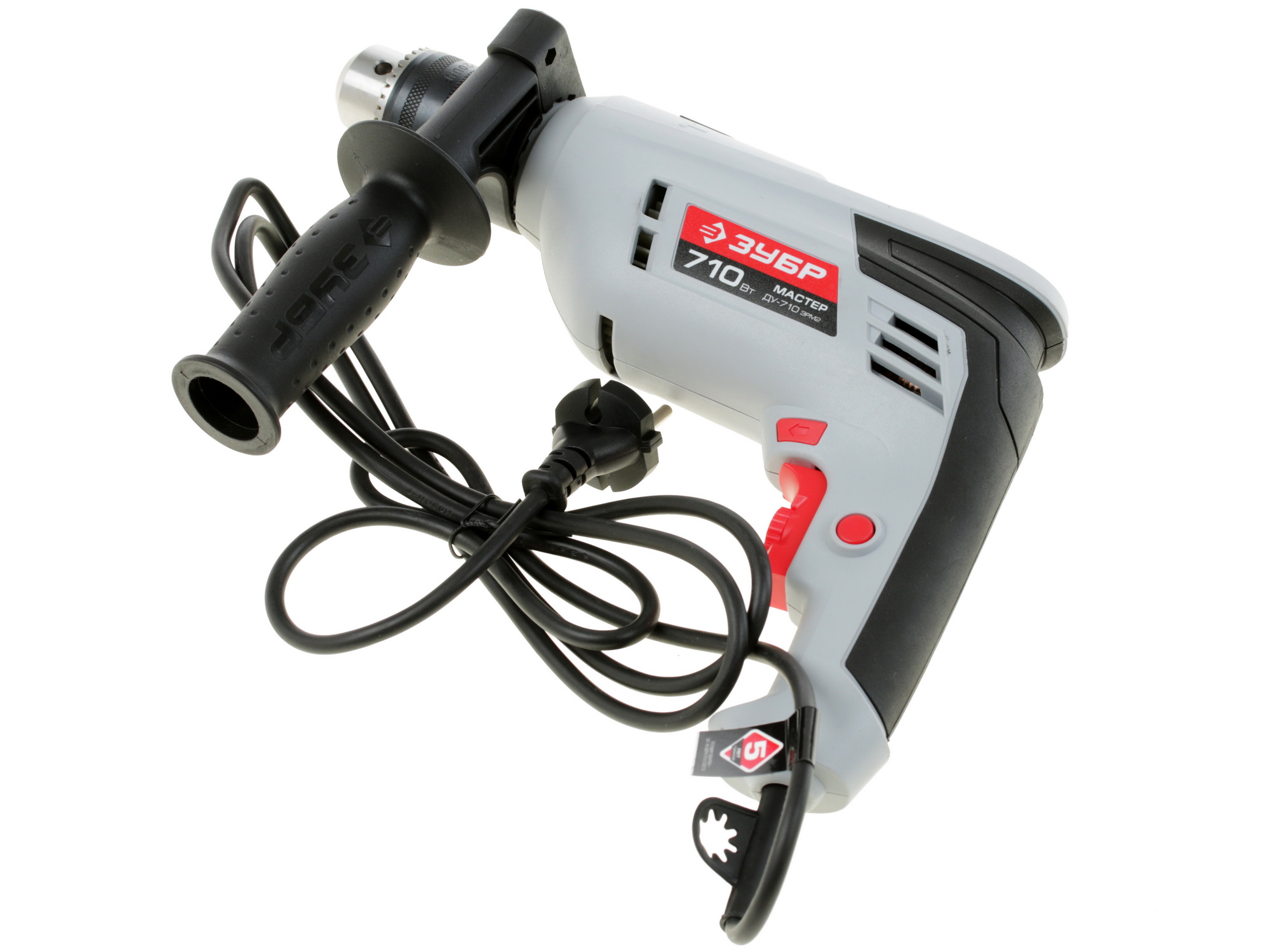 Дрель  Зубр ДУ-710 ЭРМ2 1063351 STDN-0009928 - Вид №4