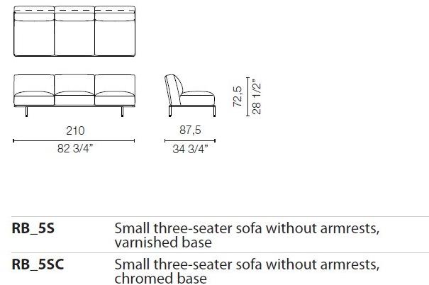 Cappellini Съемный диван Cap ferrat sun-id-1513169 - Вид №13