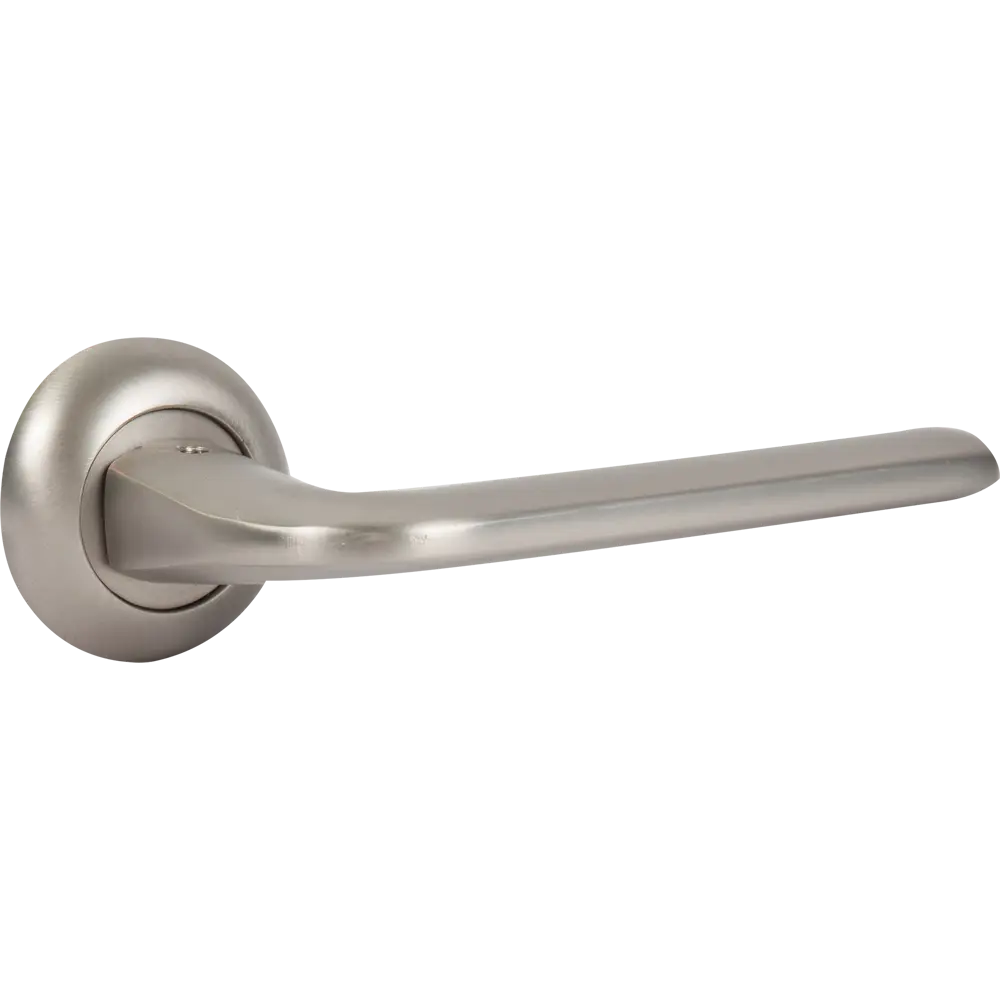 Комплект дверных ручек 24L 100 GF, без запирания, цвет матовый никель PALLADIUM STLM-2092333