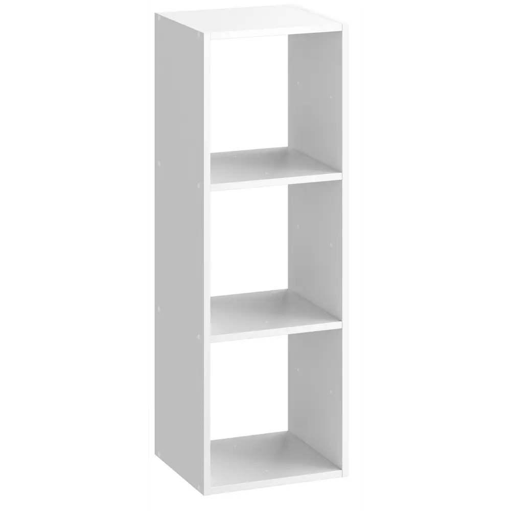 Стеллаж SPACEO KUB 3К, 36х104х31,7 см, цвет белый STLM-2153008