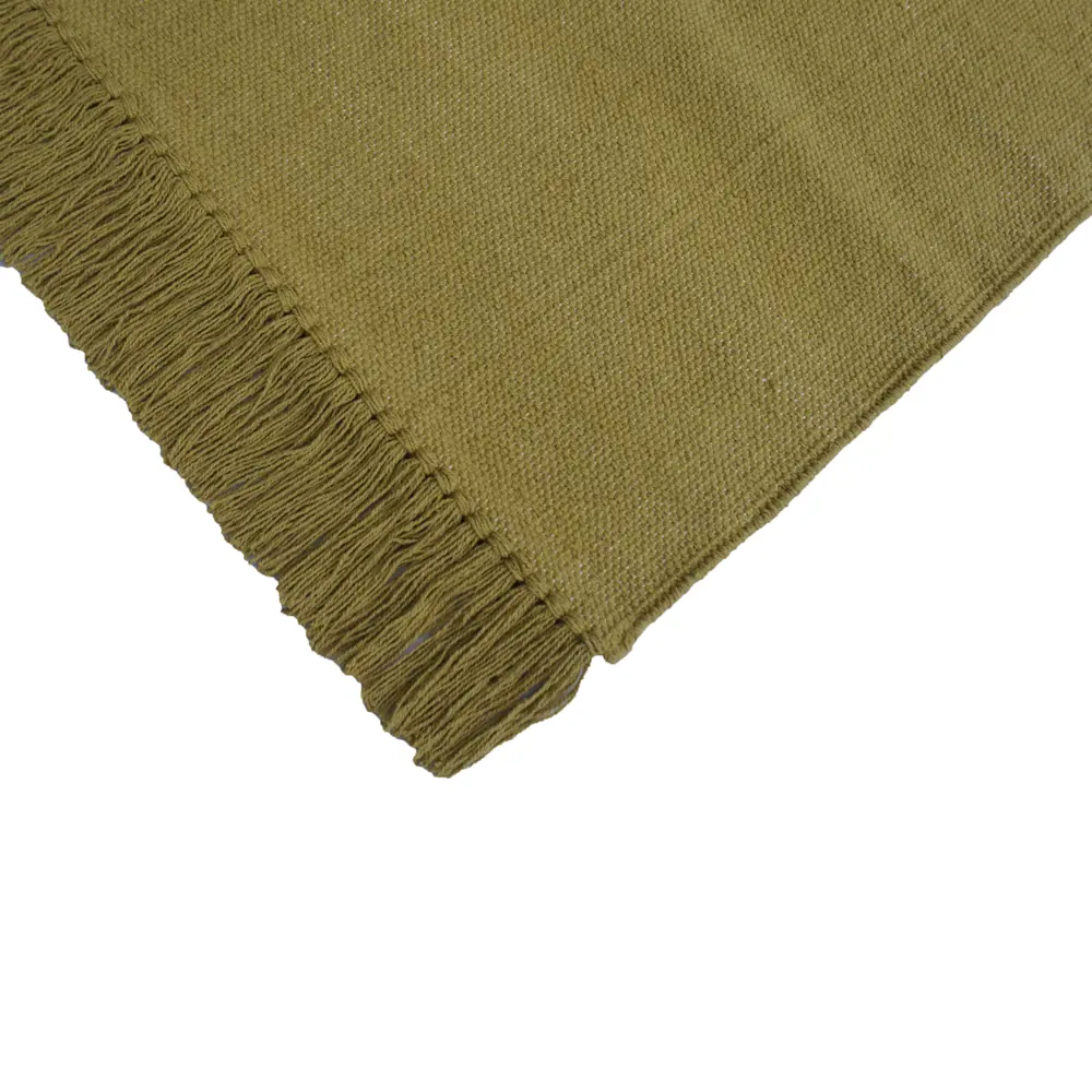 Ковер Kreaforta Madras 60x120 см хлопок цвет желтый STLM-2145030 - Вид №1