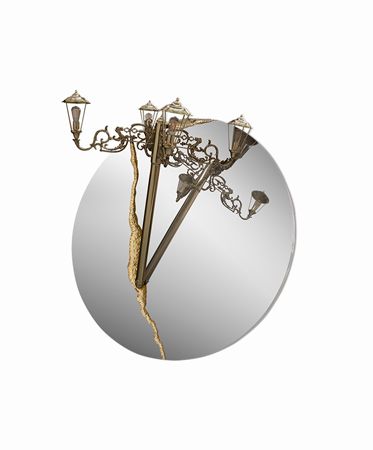 0-078 Люмьер круглое зеркало Boca Do Lobo  - Вид №11