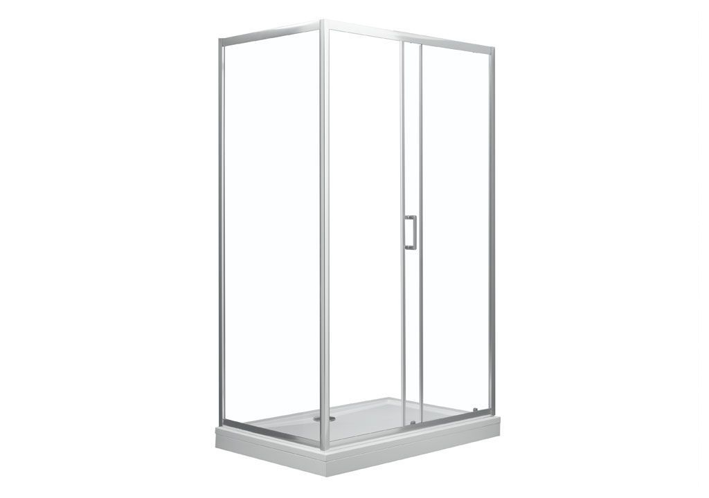 Душевая дверь Aquanet SD-1300A 130, прозрачное стекло 00209407 - Вид №1