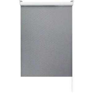 Штора рулонная блэкаут Ромб 80x160 см серая 83815406 STLM-2025705