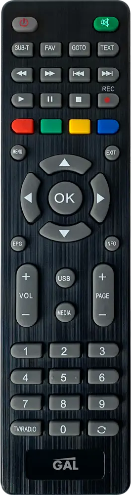 Универсальный пульт ДУ GAL LM-P160 для телевизоров и приставок 82613255