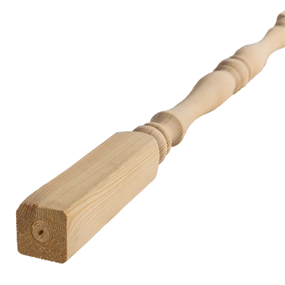 Santreyd Балясина точёная из массива сосны 40×40×900 мм 81990100 Симметричный STLM-0016702 - Вид №3