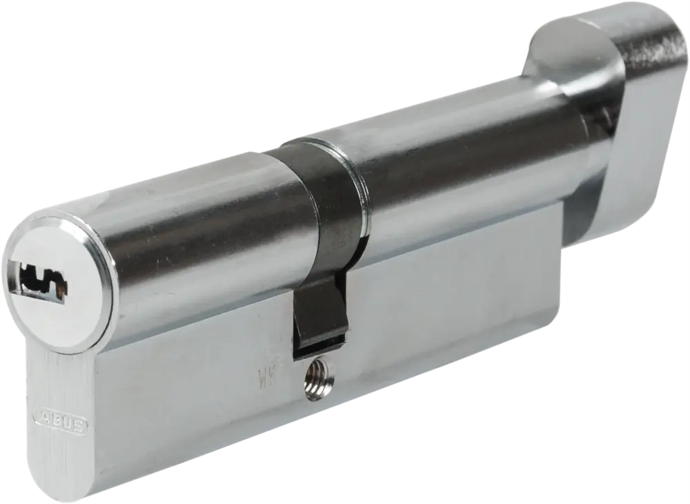 Цилиндр дверной ABUS KD6N с защитой от взлома, никель 40×50 мм 82441713