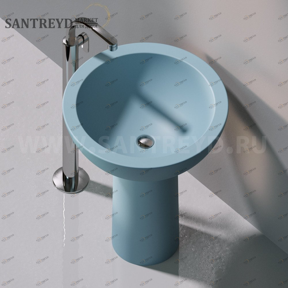 FN70C5014 Пьедестал для раковины круглая Ceramica Flaminia Fonte