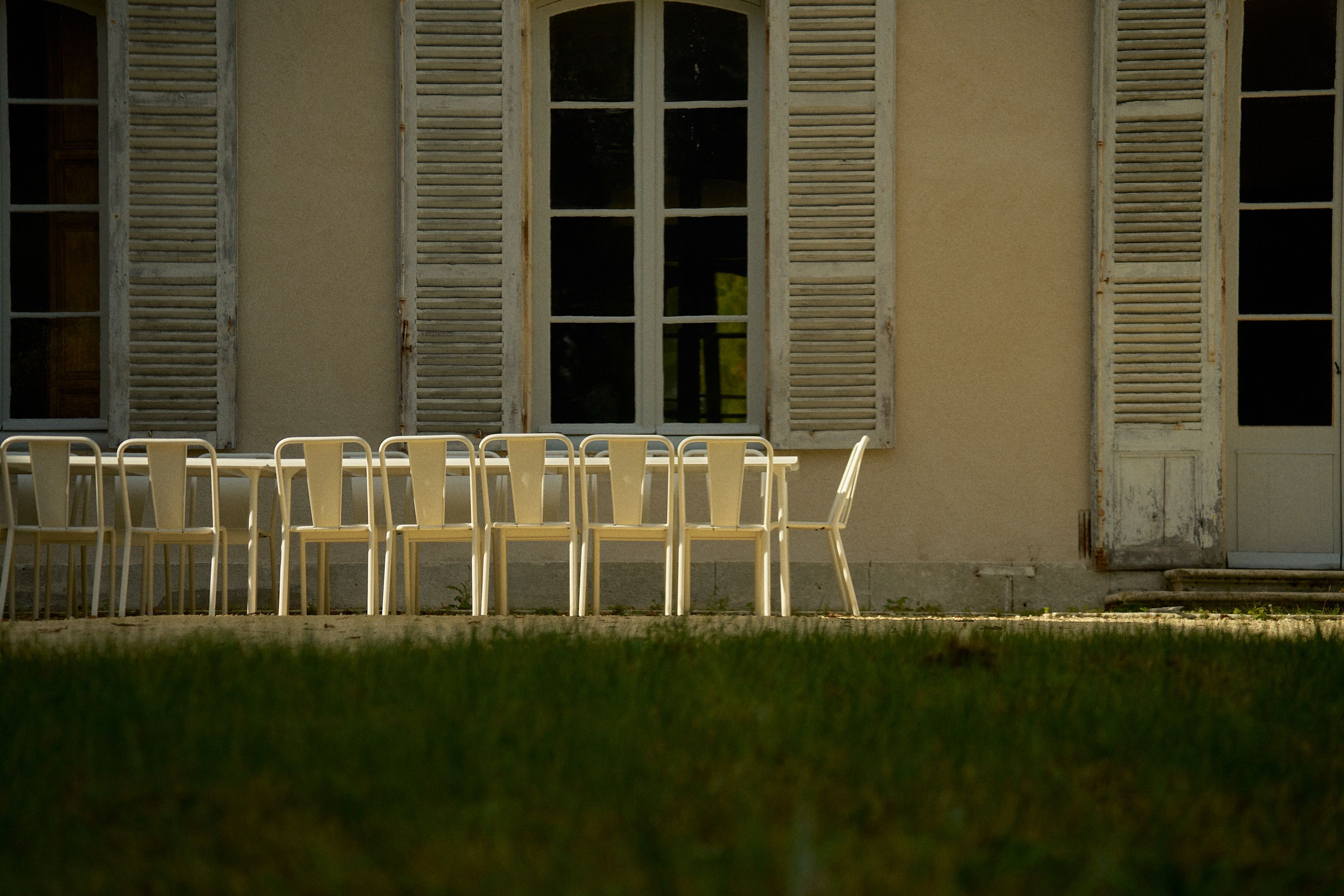 Садовый столик из нержавеющей стали Tolix ARCH-00104419 - Вид №3