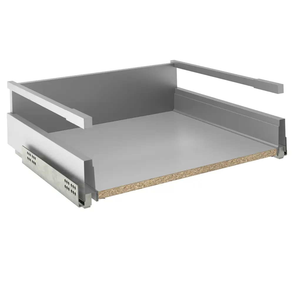 Ящик Delinia ID 56.8x18.4x48.3 см металл цвет серый STLM-2008422 - Вид №3