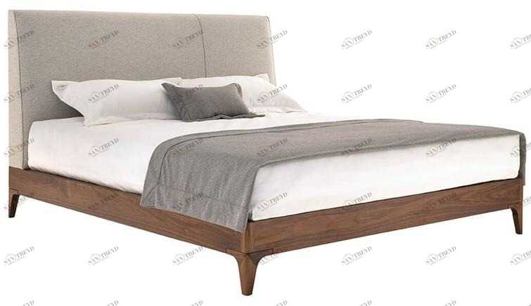 HC28 Cosmo Двуспальная кровать с высоким изголовьем Pianpian T20