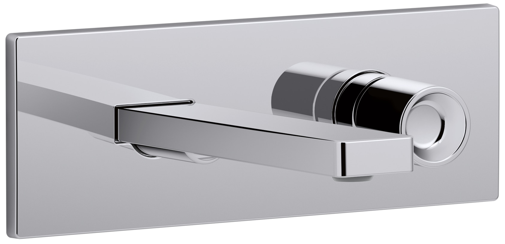 E73061-TT Смеситель для умывальника настенный однорычажный - рычаг "Чистый" JACOB DELAFON COMPOSED