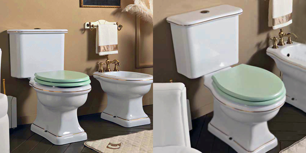 CERMBP Компакт унитаз с бачком Белый Eurodesign Lord Италия - Вид №1