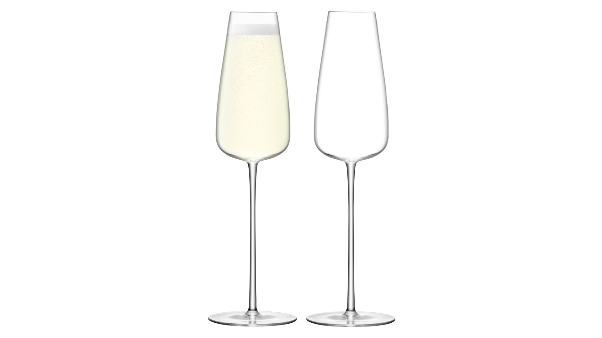 10656190 LSA International Набор фужеров для шампанского LSA International, "Wine Culture", 330мл, 2шт. Стекло  - Вид №1