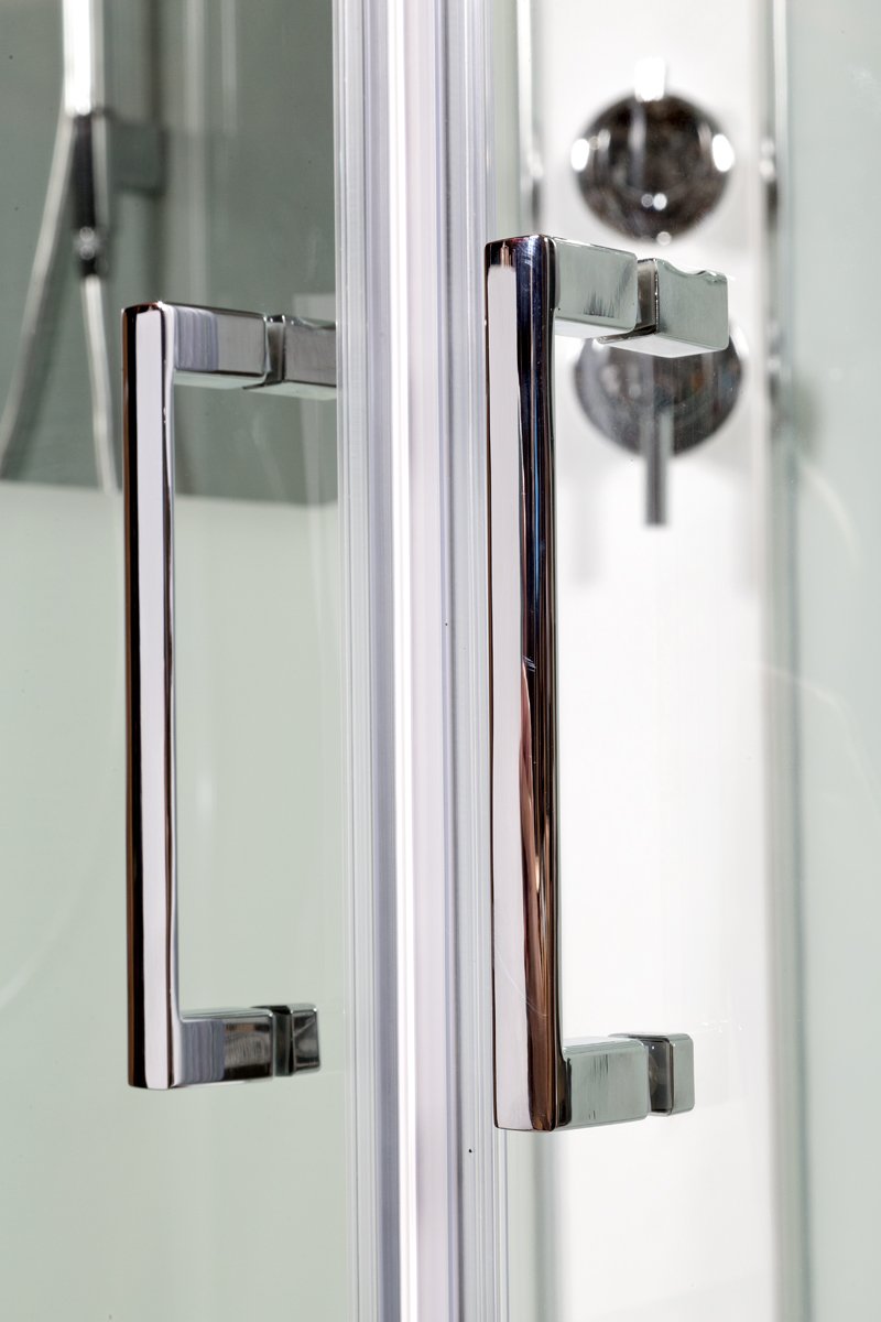 L 890 с электрикой BLACK Душевая кабина DETO Серия L А09 LED - Вид №8