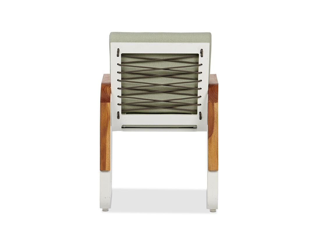 Алюминиевый мягкий садовый стул с подлокотниками Walters Regatta ARCH-00126049 - Вид №3