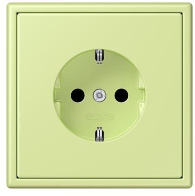 JUNG Пластиковая электрическая розетка Ls 990 les couleurs® le corbusier sun-id-1370154 - Вид №37