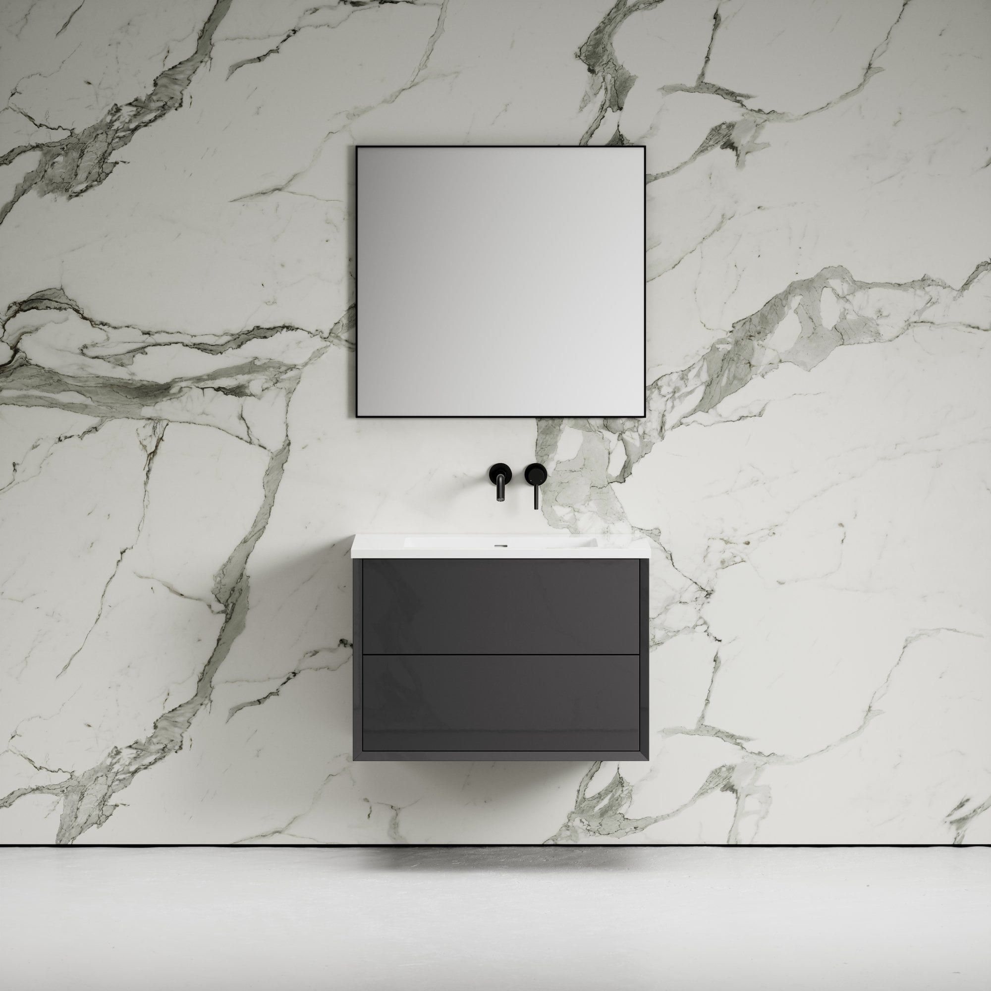 Умывальник из смолы с ящиками со встроенной раковиной LUSSO Volini ARCH-00023160 - Вид №35