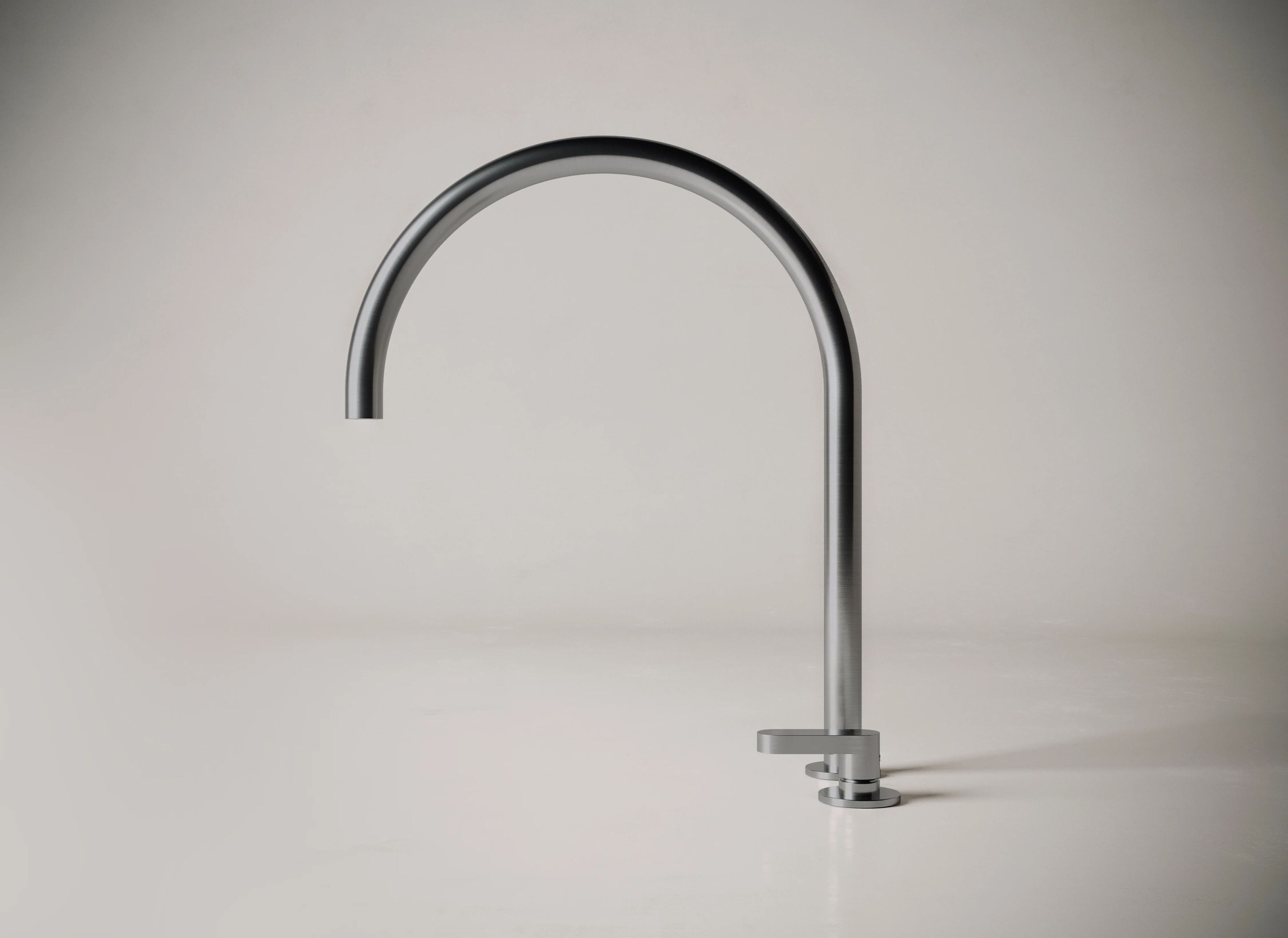 Смеситель для раковины из нержавеющей стали с поворотным горлышком COCOON John Pawson ARCH-00081817 - Вид №13
