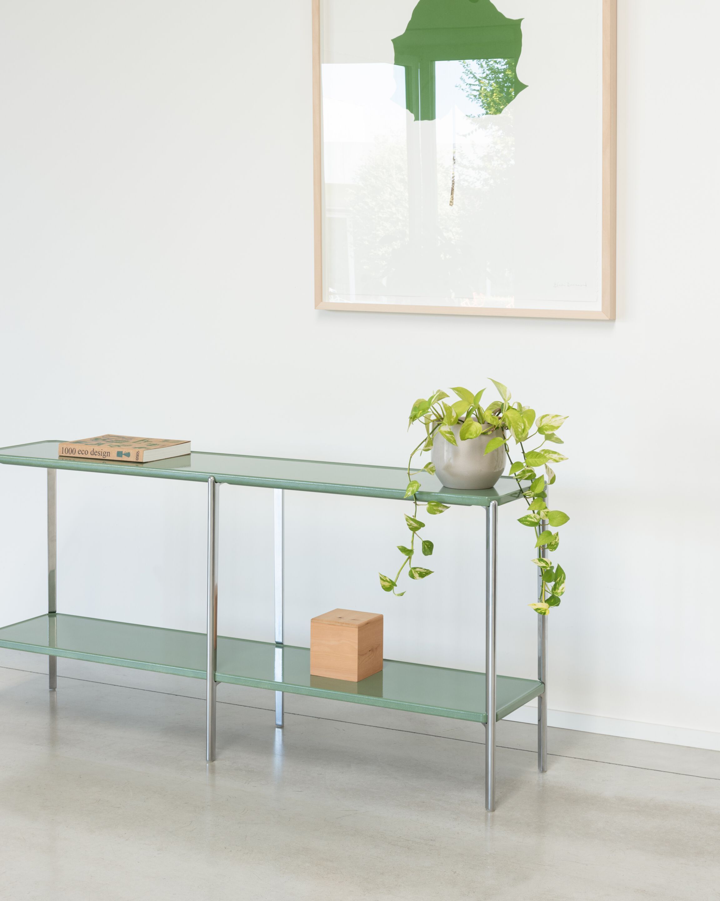 Высокий прямоугольный алюминиевый журнальный столик с жидким покрытием Magis тамбур ARCH-00096878 - Вид №24