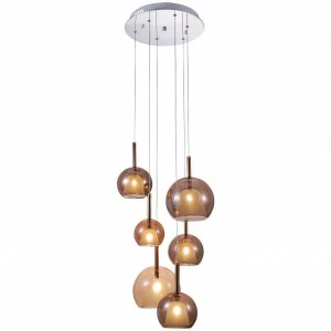 Дизайнерская подвесная люстра Spot Light Bellezia 1780613 медь SPOT LIGHT ДИЗАЙНЕРСКИЕ, BELLEZIA 108185 Медь