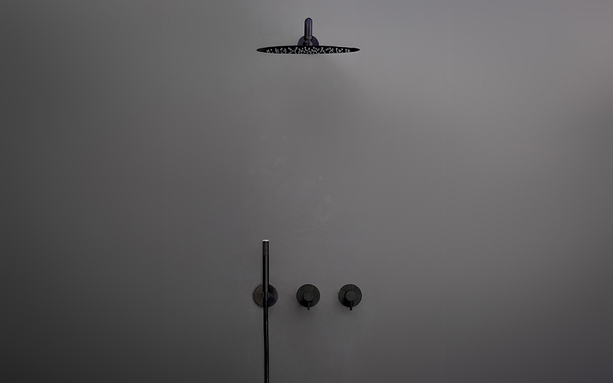 QS3100-340WB Душ - черныйd line Qtoo  - Вид №1