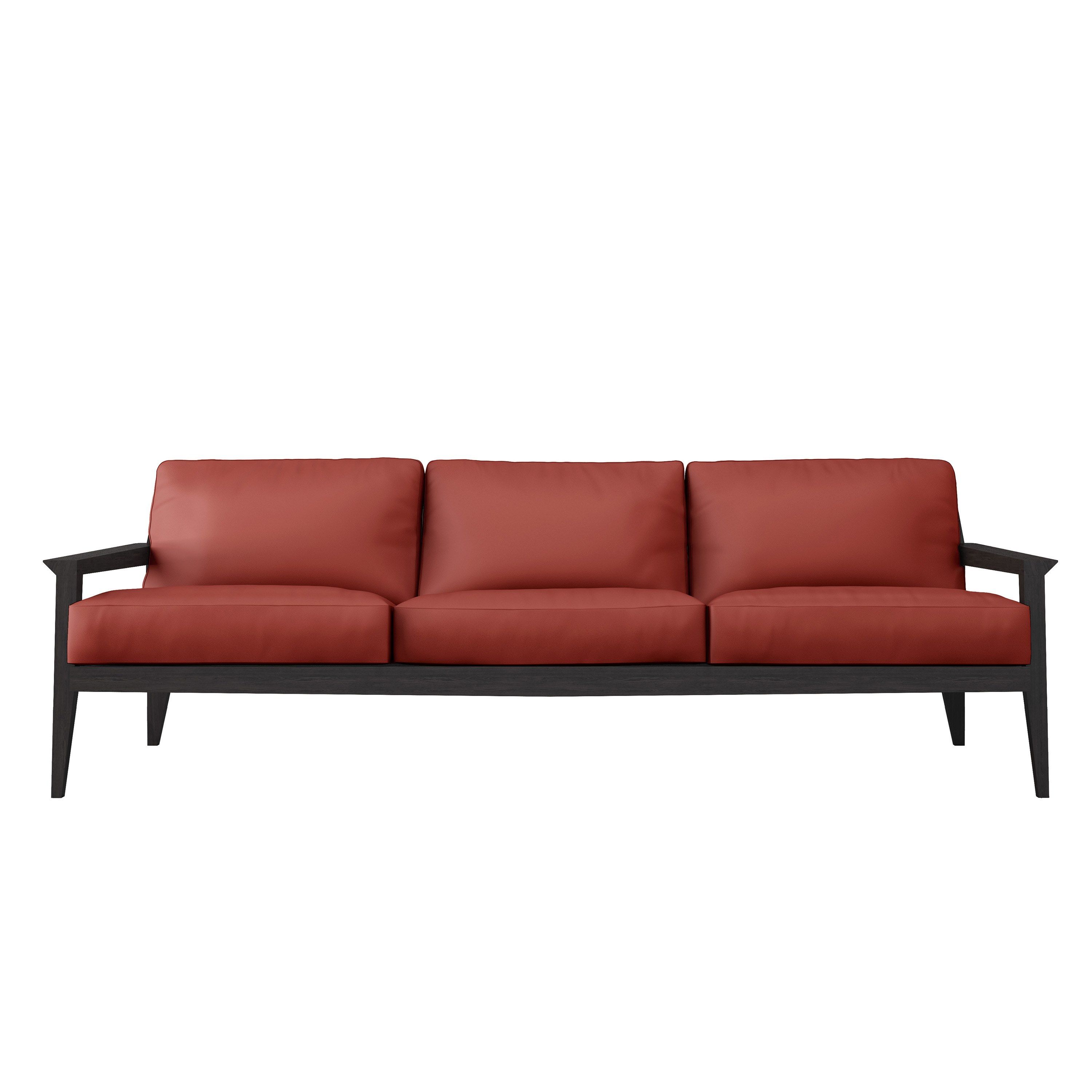 3-местный кожаный диван Case Stanley ARCH-00103406 - Вид №33