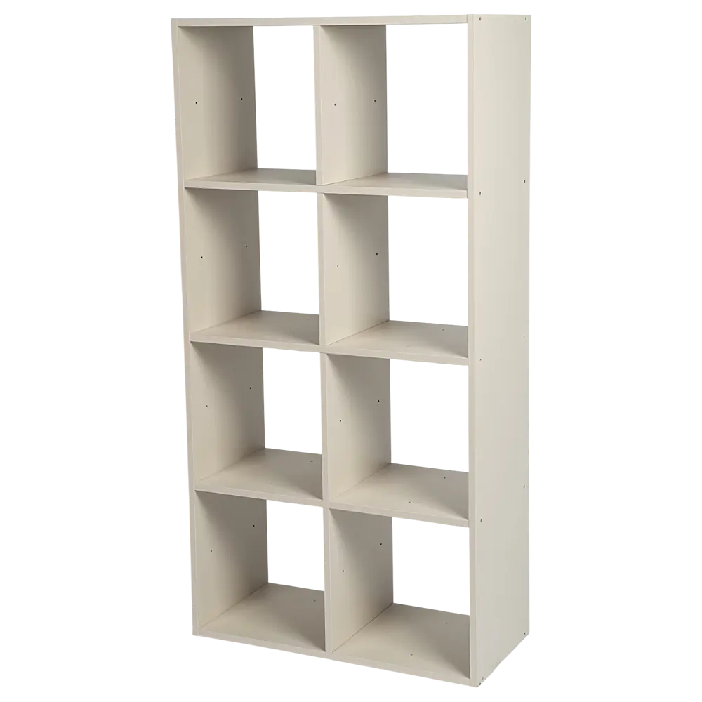 Стеллаж Kub Моно 8 секций 70x140x31.7 см ЛДСП цвет бежевый Santreyd STLM-2123775