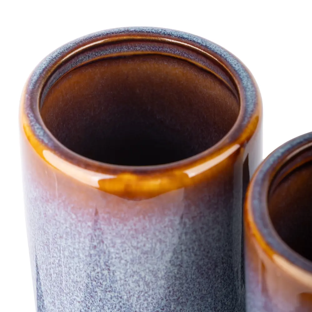 Керамический стакан для зубных щеток Verran Omega в синем цвете 89384107 STLM-1566740 - Вид №3