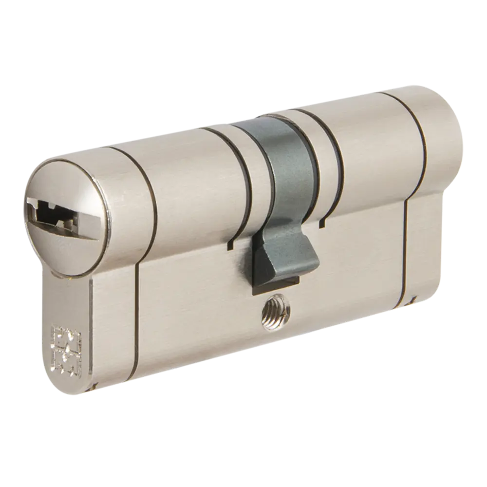 Цилиндр Mottura Champions 31 C31D363601C5, 31x10x31 мм, ключ/ключ, цвет матовый никель STLM-2120054