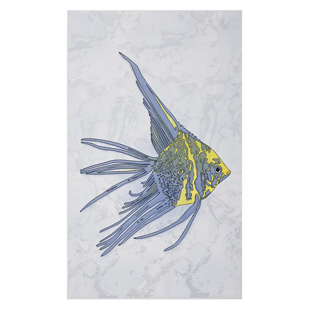 Декор Бриз желтая рыбка, 20x33 см Santreyd STLM-2048341