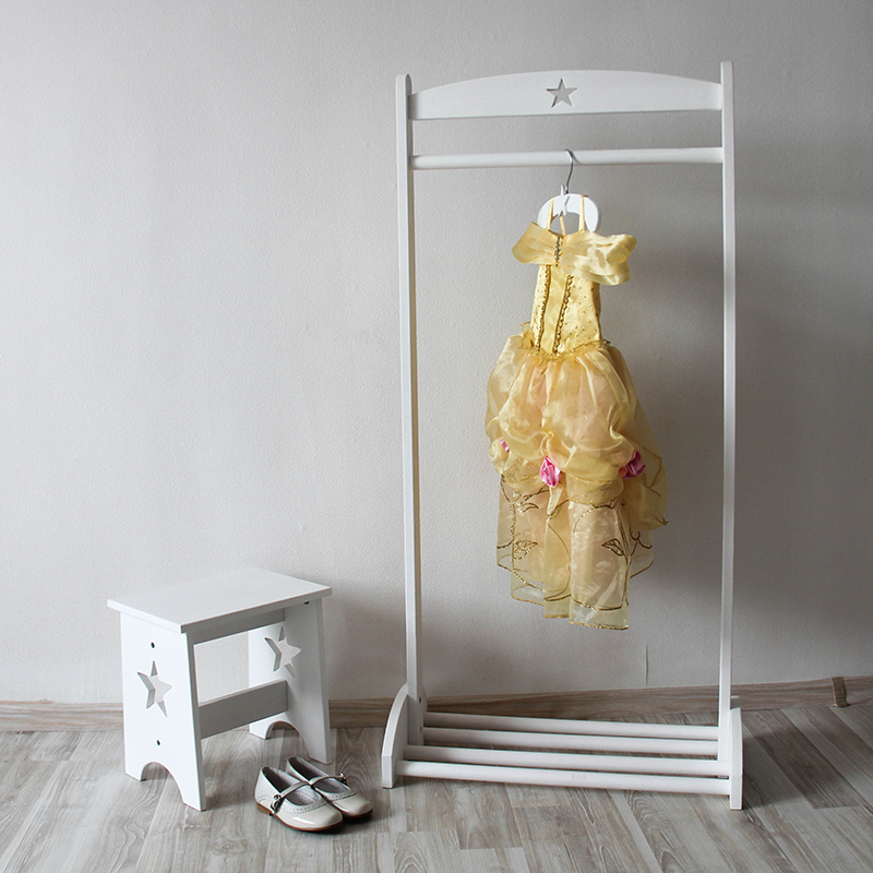 Детский табурет белый со звездочкой VAMVIGVAM  282235 Белый Santreyd  - Вид №2