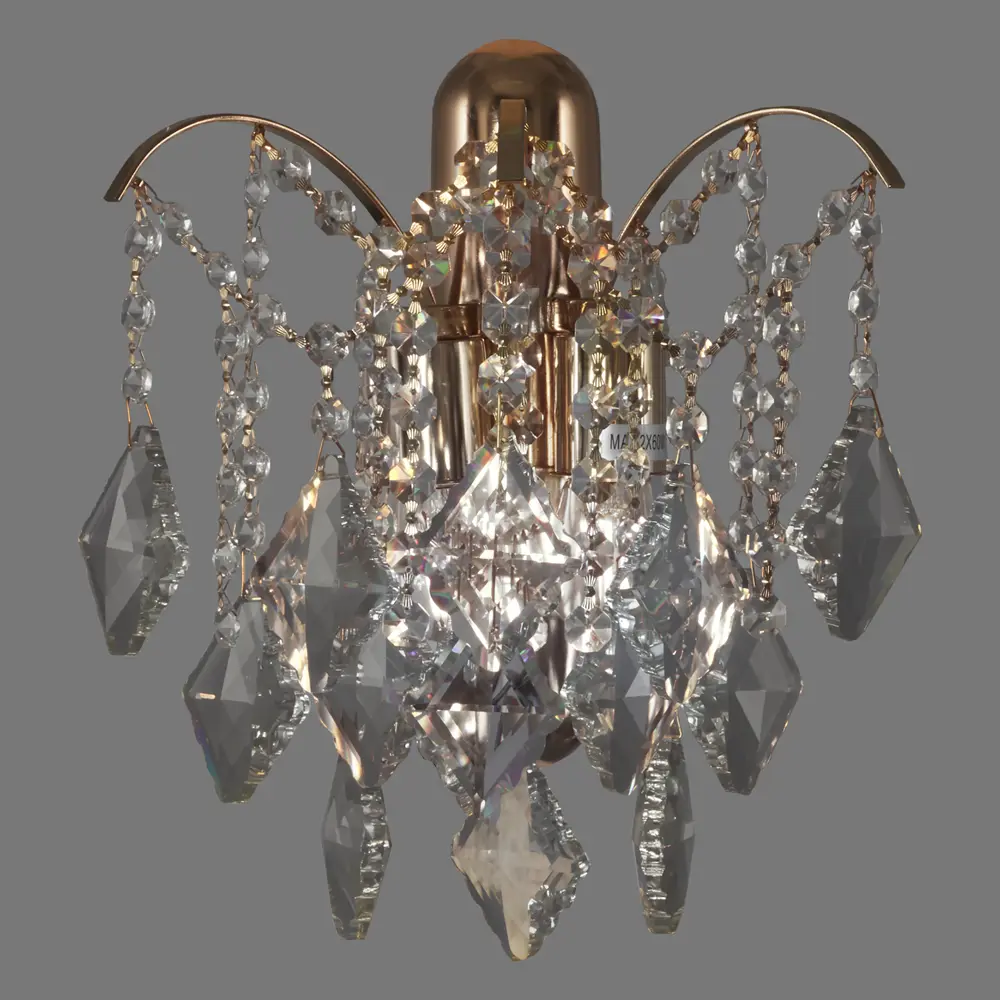 Бра «Бриз» E14 60 Вт цвет золотой DE CITY STLM-2072084 - Вид №2