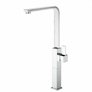 14030AL Монокомандный смеситель для раковины с автоматическим донным клапаном EFFEPI RUBINETTERIE H-tre