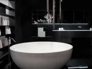 RIFRA Отдельностоящая овальная ванна с твердой поверхностью