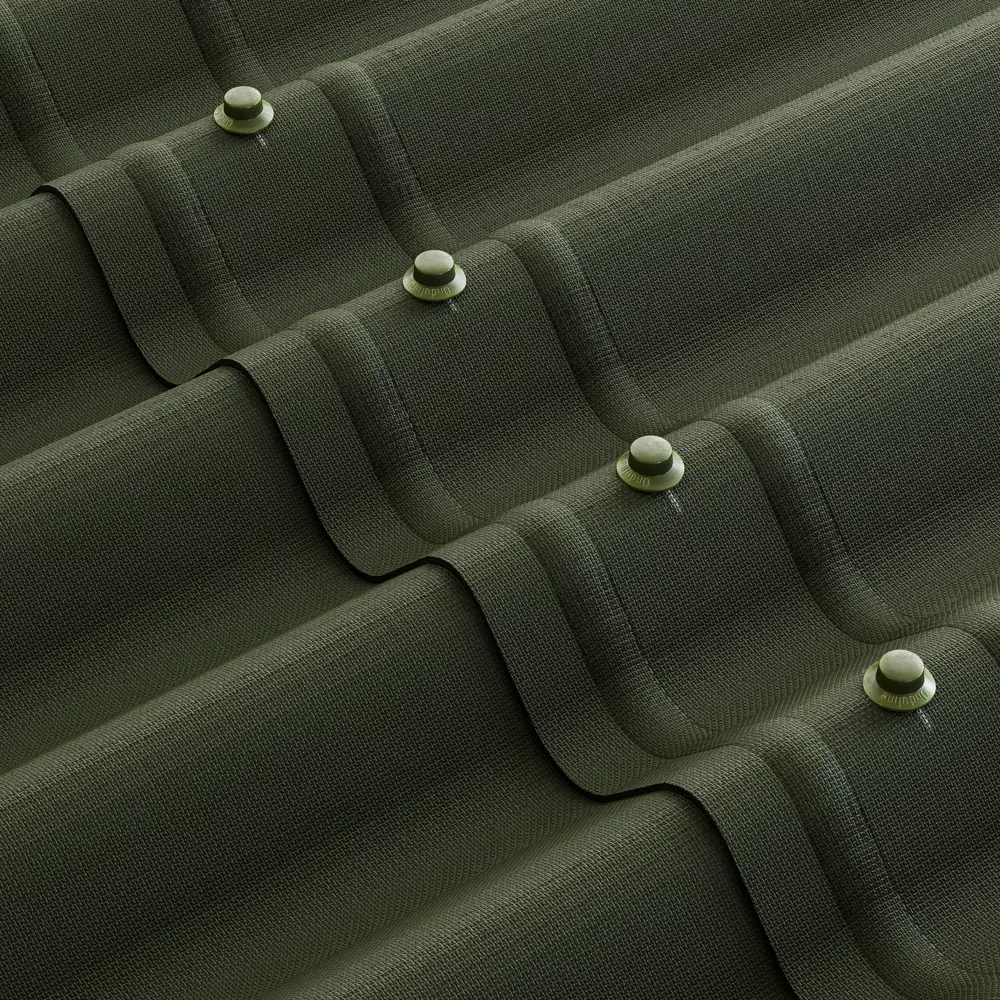 ONDULINE Смарт DIY - Зеленые кровельные листы для надежной крыши 14645301 Ондулин Лист STLM-1530552