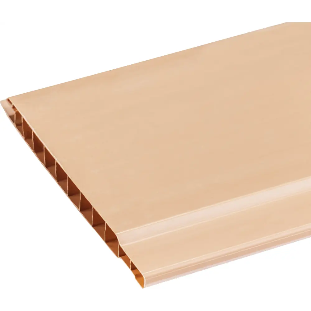 Панель ПВХ Вагонка 2700Х100Х10 мм дуб 0.27 м² Santreyd STLM-2005098 - Вид №1