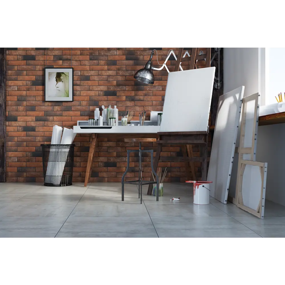 Плитка клинкерная Cerrad Loft brick коричневый 0.6 м² STLM-2191347 - Вид №2