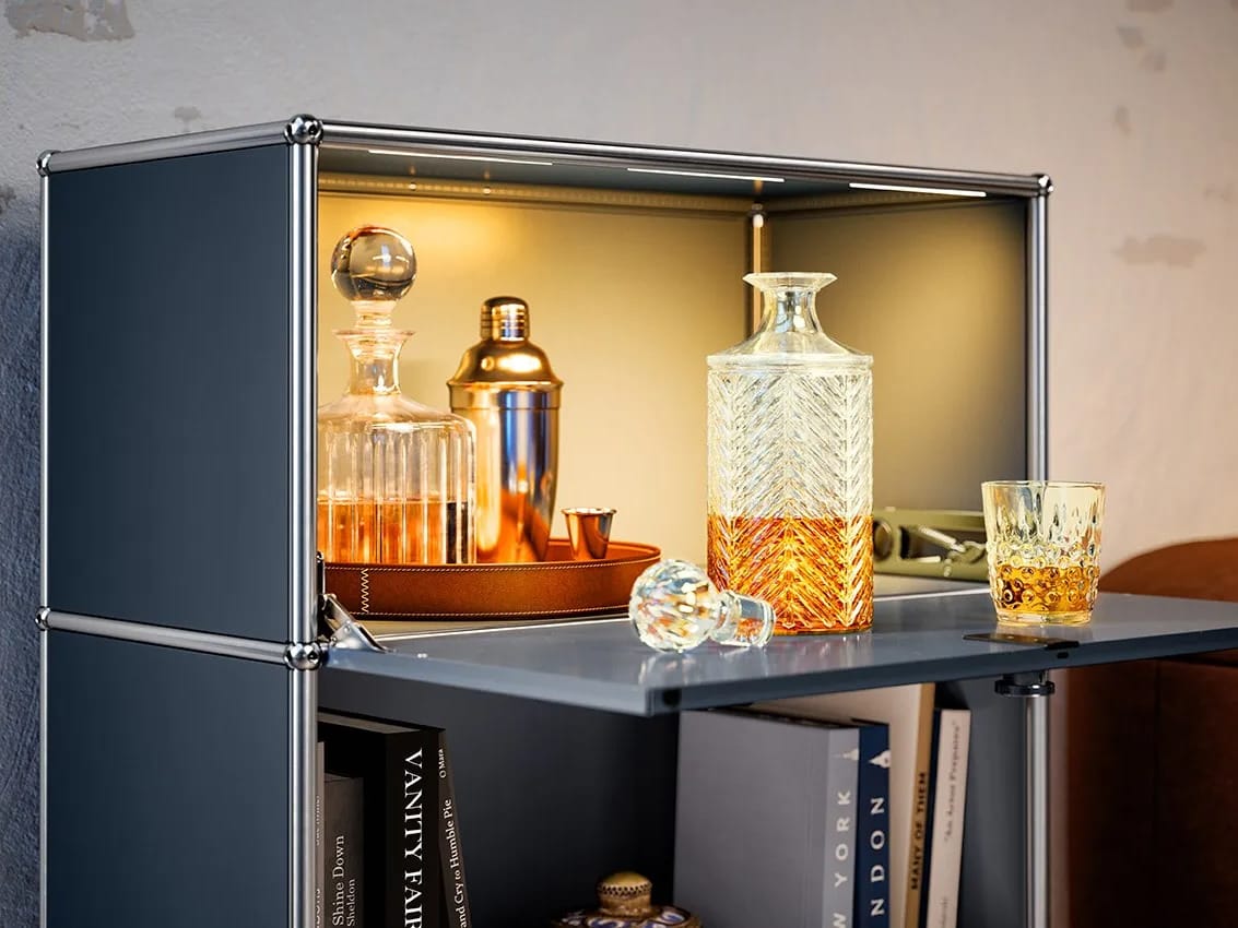 Мобильный стальной бар со встроенным освещением USM USM SELECTION ARCH-00089502 - Вид №3