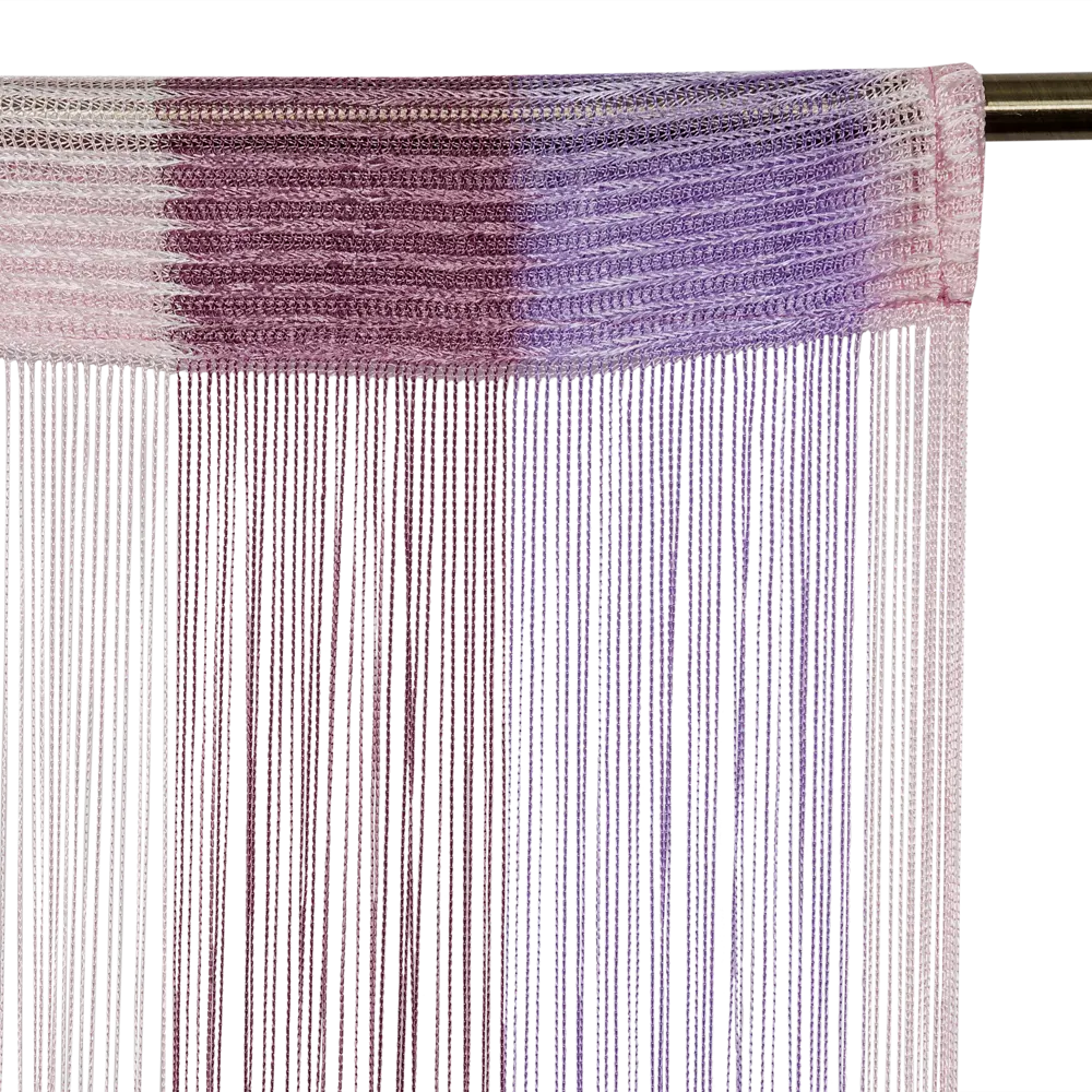 Штора нитяная Inspire, 150х280 см, цвет розовый/фиолетовый STLM-2166067 - Вид №3