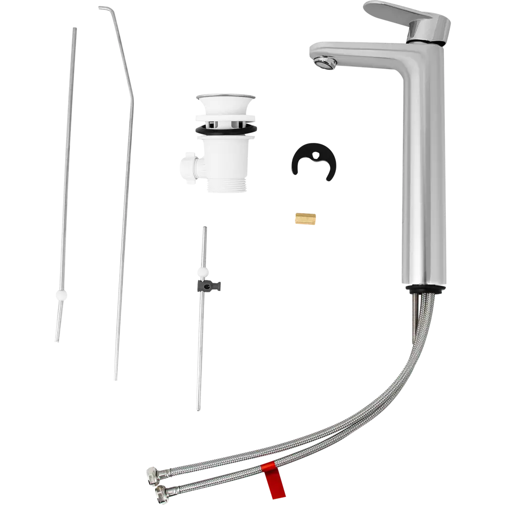 Hansgrohe Vernis 230 — однорычажный смеситель для раковины с хромированным покрытием 82773485 STLM-0035823 - Вид №3