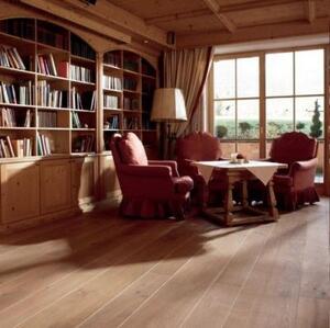 Паркетная доска Teka Trinity Антик 13202 Дуб Кантри (Рельефная) 3500х300 мм.