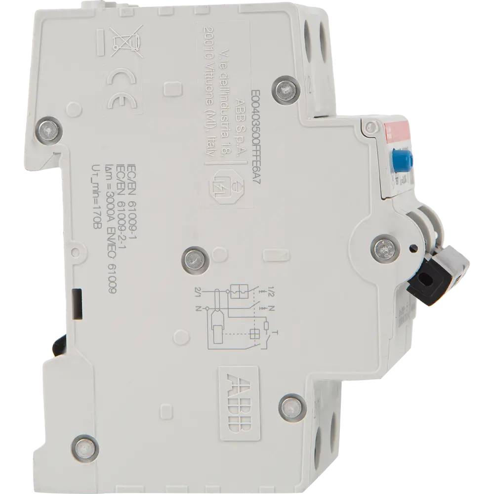 Дифференциальный автомат ABB DSH201R 1P N C25 А 30 мА 4.5 кА АС 2CSR145001R1254 STLM-2164980 - Вид №3