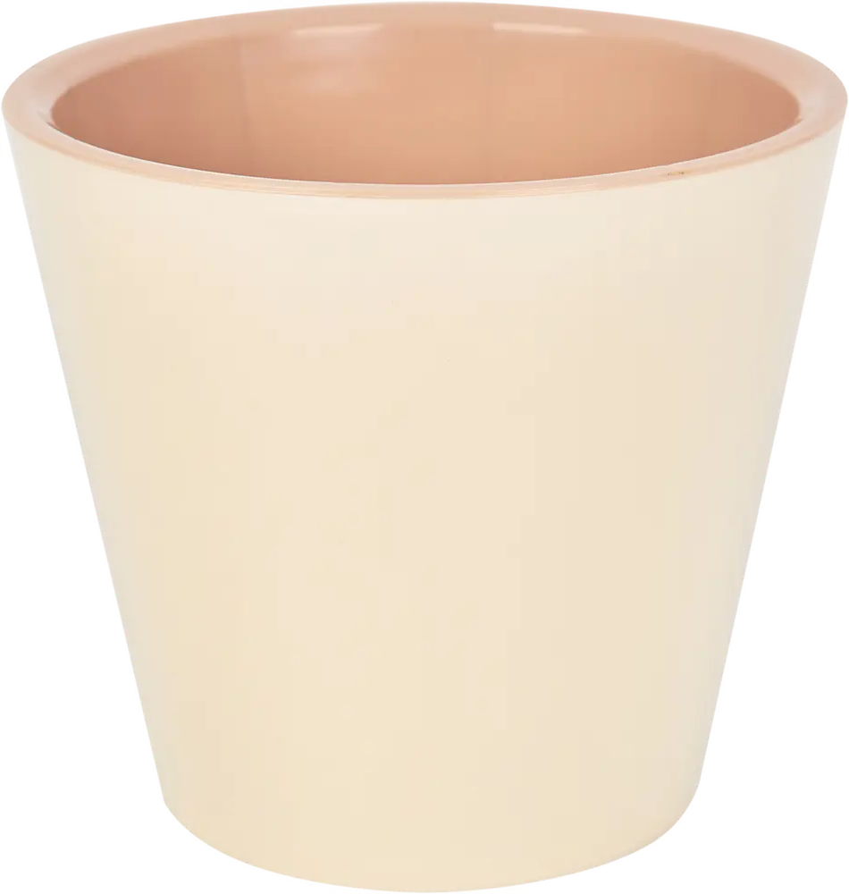 INGREEN London — кашпо для цветов со вставкой, ø12.6 см, сливочный 88259141