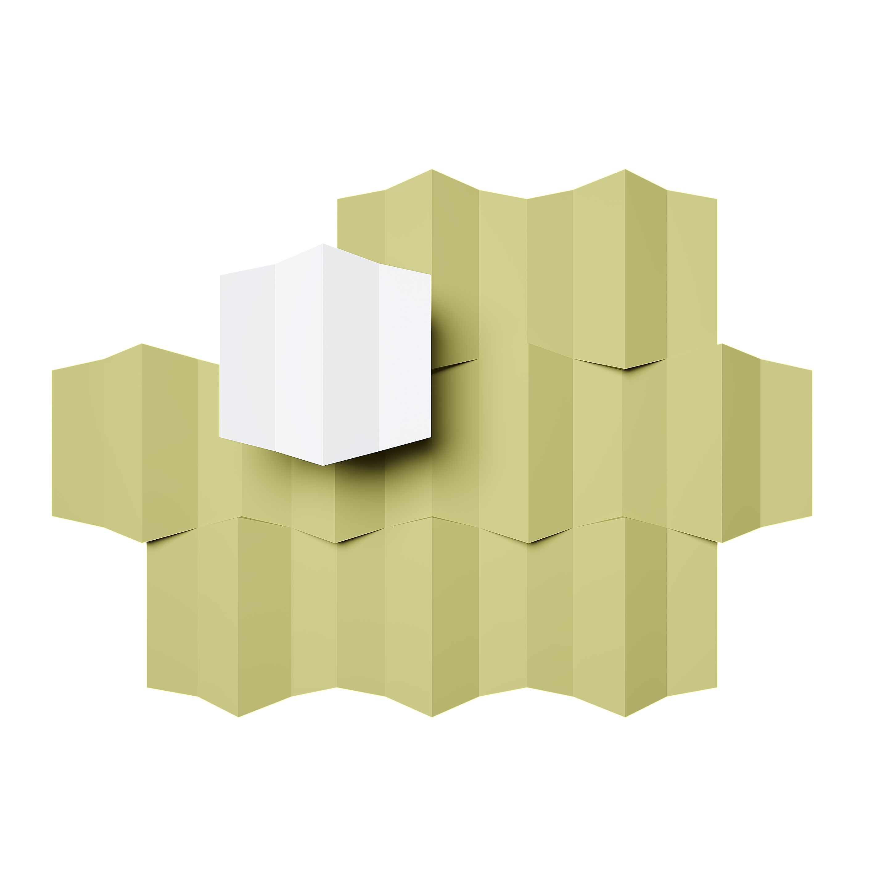 Трехмерное гипсовое покрытие WallDeco дизайн ARCH-00034809 - Вид №1