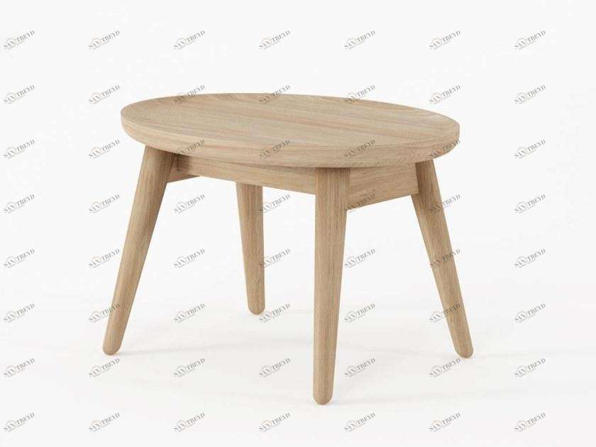 KARPENTER Овальный журнальный столик из массива дерева East Ea06-oo, ea06-wo