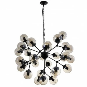 Подвесная люстра Crystal Lux Medea SP30 коричневая CRYSTAL LUX ДИЗАЙНЕРСКИЕ, MEDEA, ШАР 059448 Коричневый