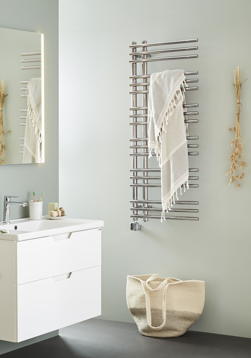 875 Сушилка Для Полотенца Arc 500X1200 Chrome Noro  Хром  - Вид №1