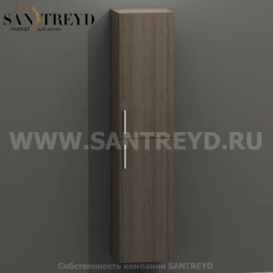 MDC6161 Высокий шкаф с двумя створками 160 см коричневый Globo 4ALL Италия