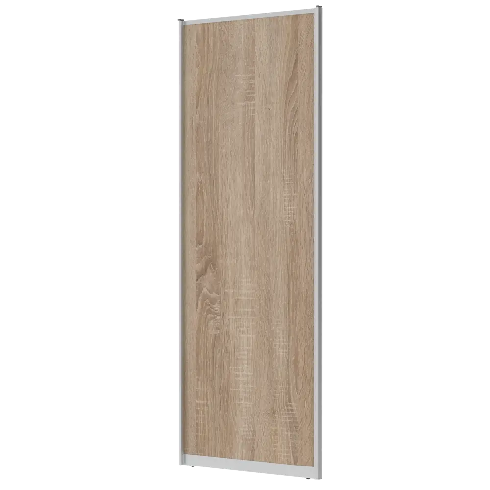 Дверь-купе KONSENSA 225.5x90.4 см МДФ цвет дуб сонома профиль матовое серебро STLM-2114119 - Вид №2
